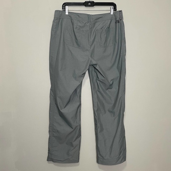 The North Face Horizon 2.0 Pant Light Weight Mid Rise Relaxed Fit Gray 12 short - Picture 2 of 10